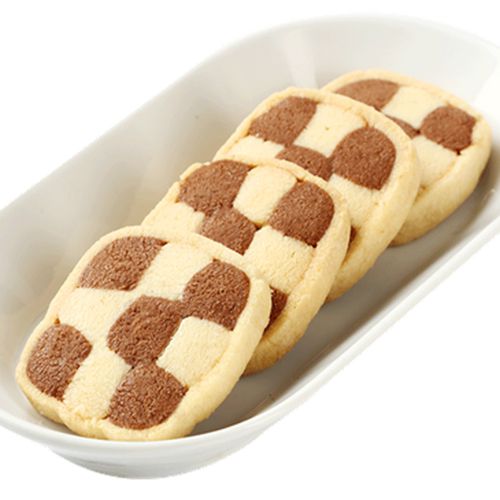 Double color cookie