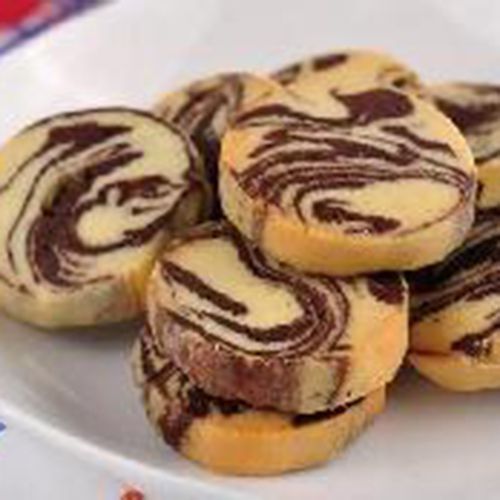 Double color cookie